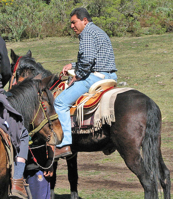 Ivan even had his own saddle